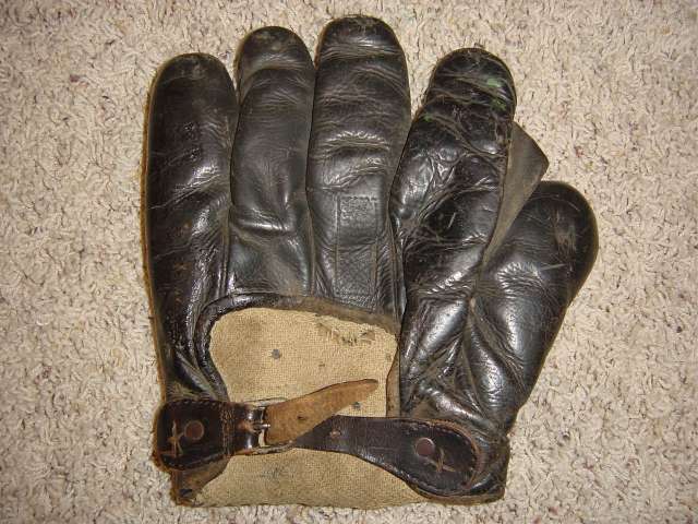 c. 1910 Buckle Back Black Full Web Back